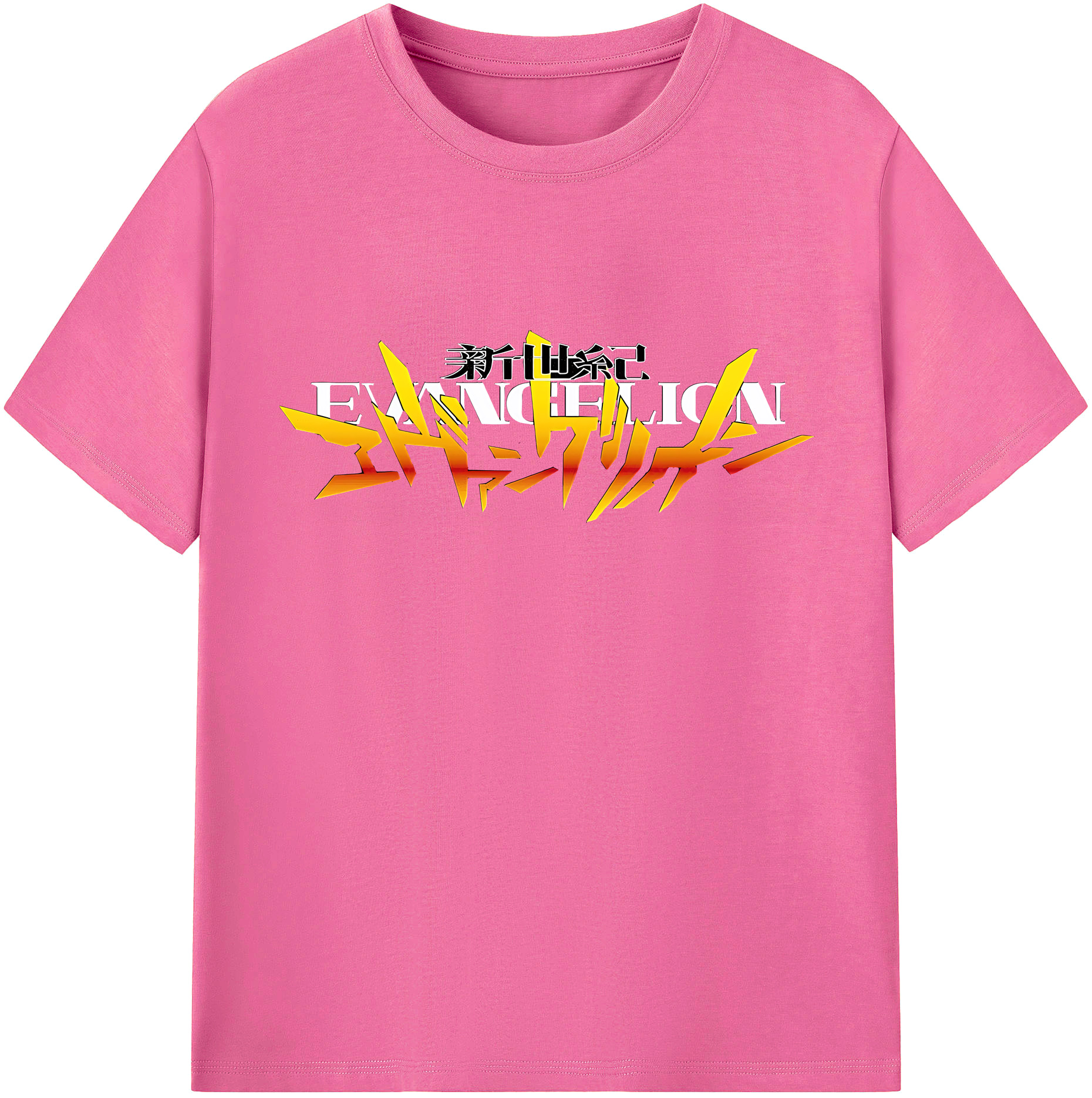 （画像用） EVA 新世紀エヴァンゲリオン レディースカジュアルプリントTシャツ（綿100％）